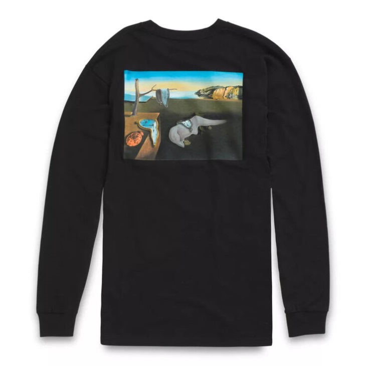 Vans Moma Dali T-shirt Manches Longues Moma Salvador Dali