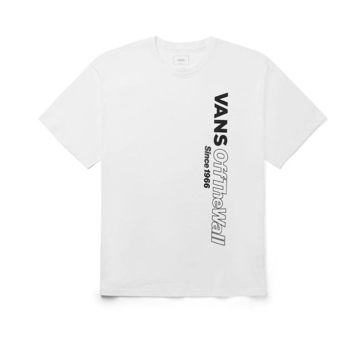 Tee Shirt Vans Otw 66 Os Blanc