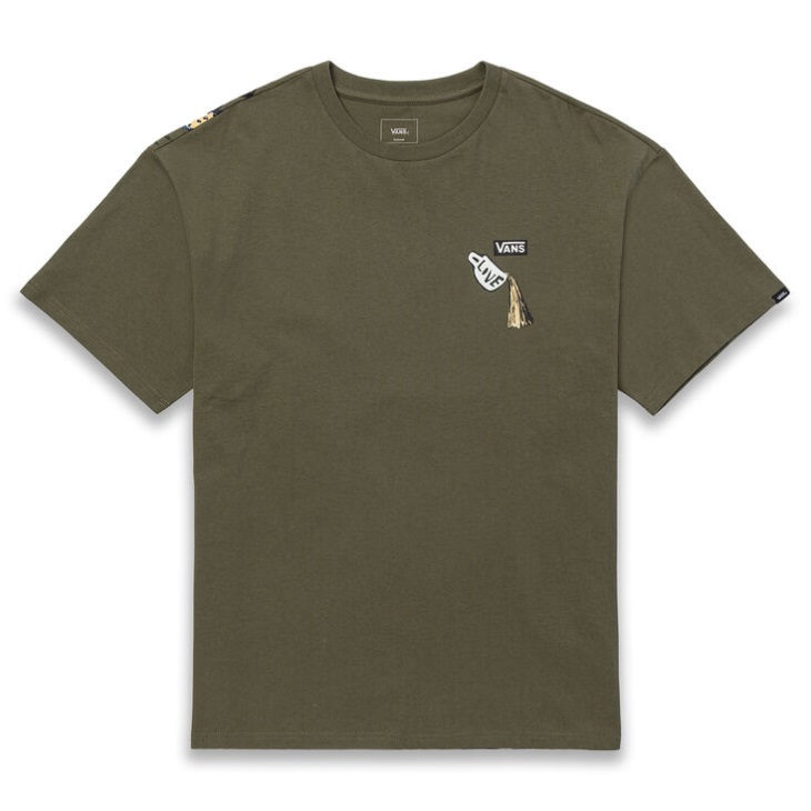 Vans Otw Art Collection Hansol T-shirt Feuille De Vigne