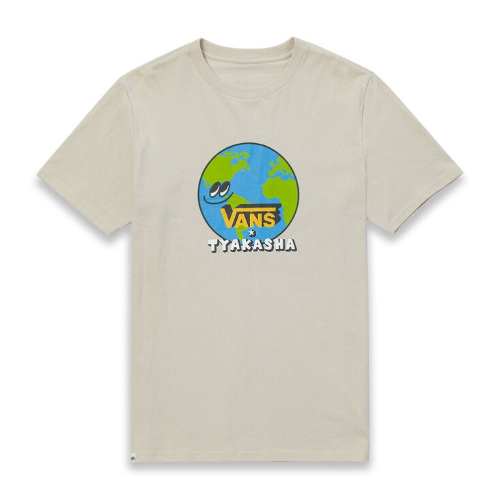 Vans Otw Art Collection Tyakasha T-shirt Flocons D'avoine
