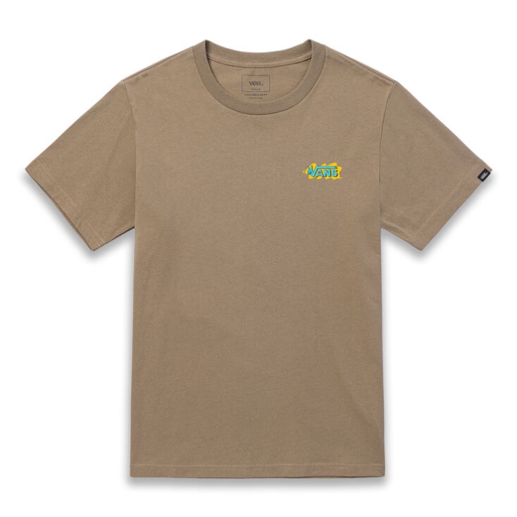 Vans Otw Art Collection T-shirt Woodsme Désert Taupe