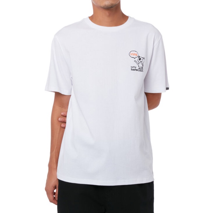 Tee Shirt Vans Otw Test Blanc