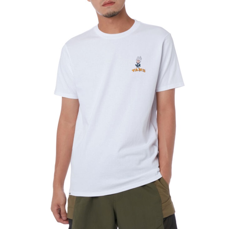 Vans Obscurci T-shirt Graphique Blanc