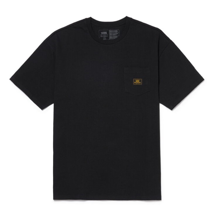 Vans Off The Wall T-shirt Poche Noir