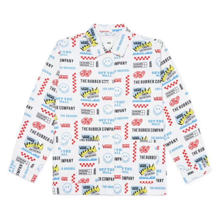 Vans Old Labels Veste Logos Guimauve