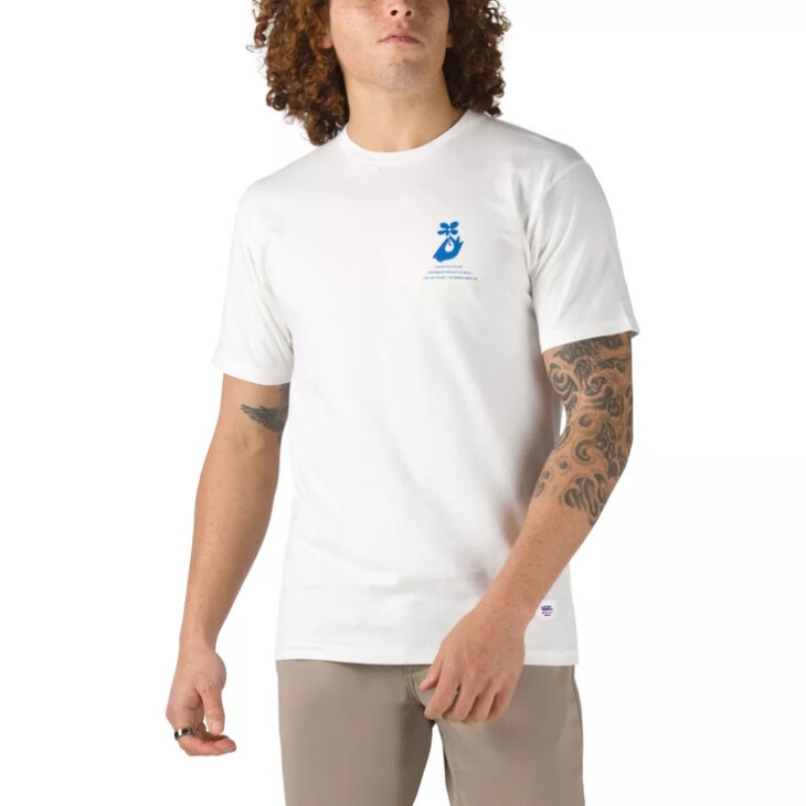 Vans Onward & Up T-shirt Naturel
