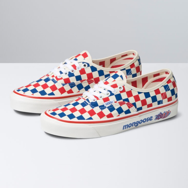 Vans Nos Légendes Authentiques 44 Dx Rouge-bleu