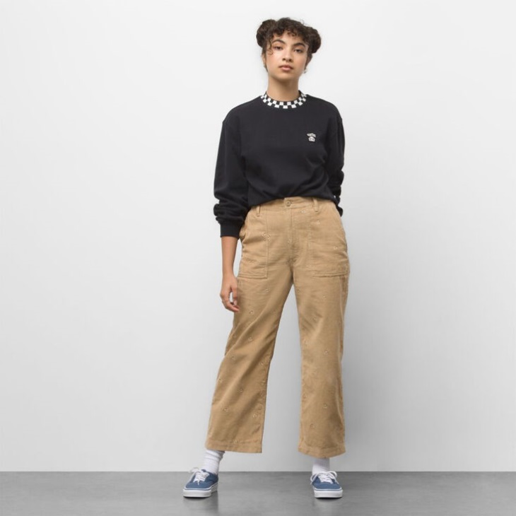 Vans Panda Cord Pant Travertin