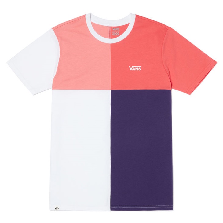 Vans Party Jams T-shirt Fraise Crème