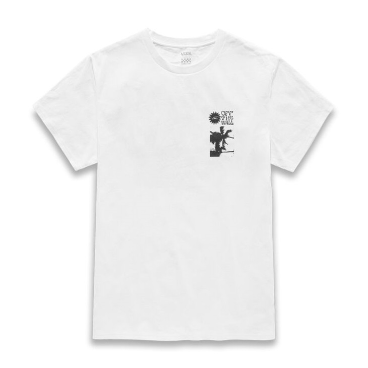 Tee Shirt Vans Photo Blanc