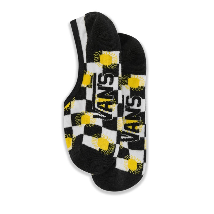 Chaussettes Vans Portal Floral Canoodle Noir