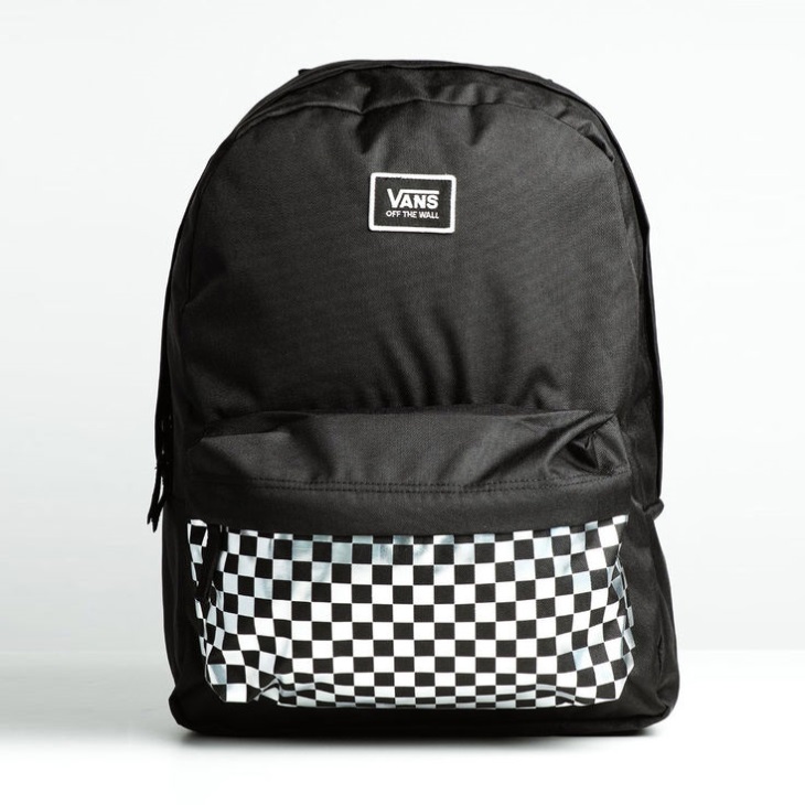 Vans Realm Sac à Dos Classique Noir-carreaux Irisés