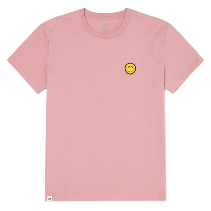 Vans Retro Groove Smile T-shirt Manches Courtes Lilas
