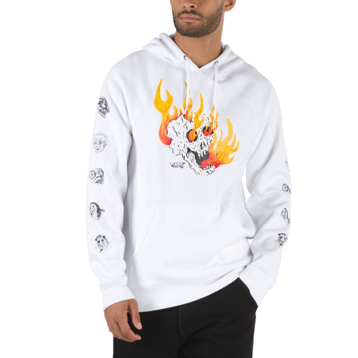 Vans Rowan Pro Versa Sweat à Capuche Blanc Rz
