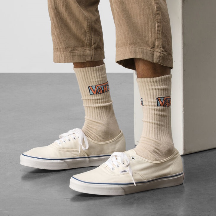 Chaussettes Vans Seasonal Colour Crew (taille 6,5-9 1 Paquet) Flocons D'avoine