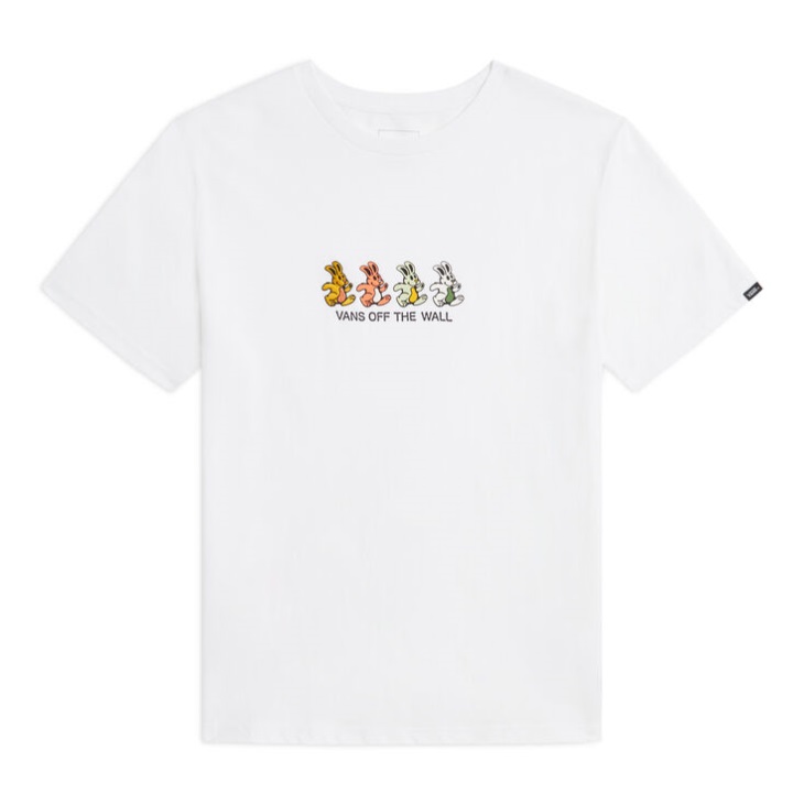 Vans T-shirt Street Saisonnier Blanc