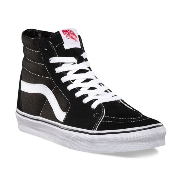 Vans Sk8-hi Noir-noir-blanc