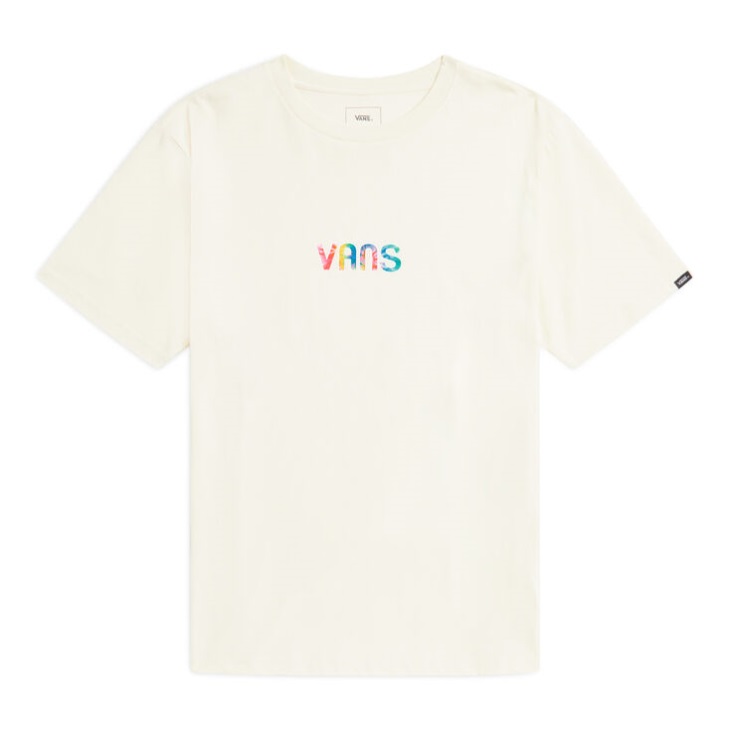 Tee Shirt Vans Smiley Blanc Antique