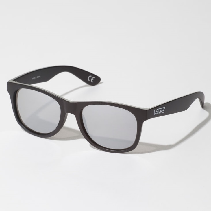 Vans Spicoli 4 Lunettes De Soleil Noir Mat-miroir Argenté