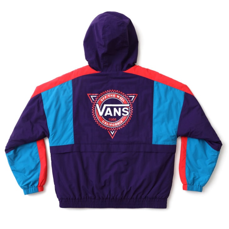 Vans Tape Off Retro Veste Parachute Violet