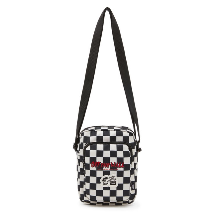 Vans Tell A Friend Sac Bandoulière Blanc Noir
