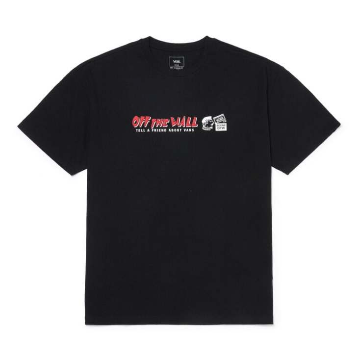Vans Dire A Un Ami T-shirt Noir