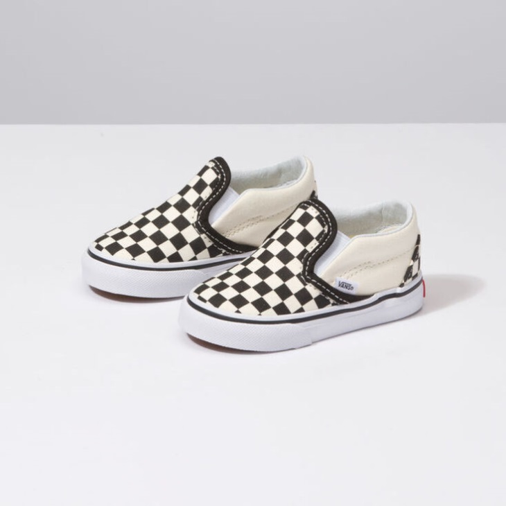 Vans Bambin Classic Slip On Noir-blanc-blanc
