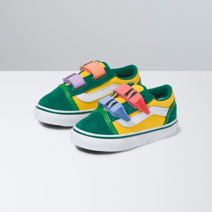 Vans Bambin Crayola Old Skool V Cr Prêt à L'emploi