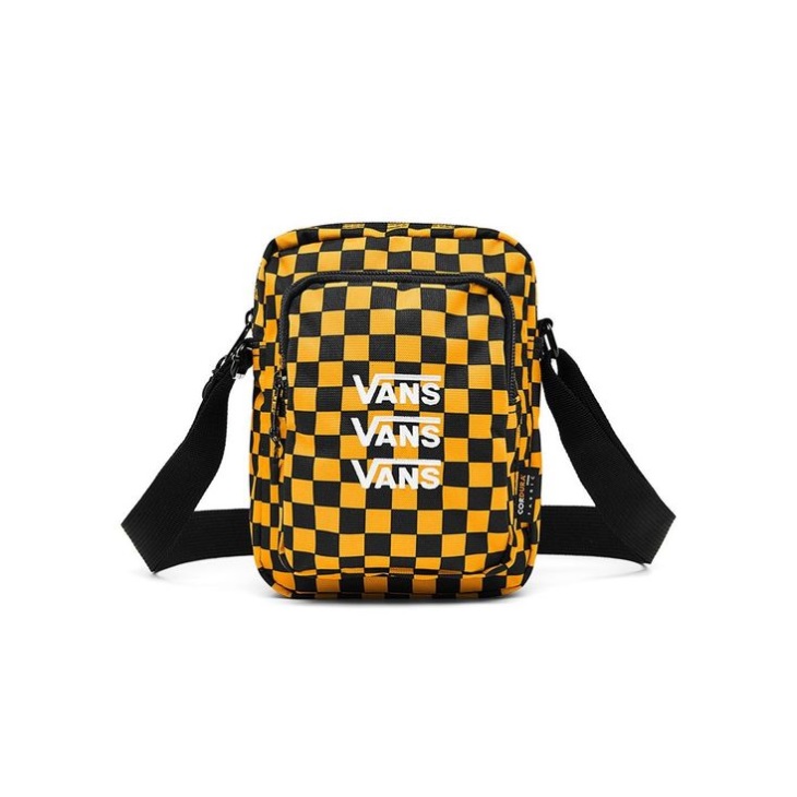 Vans Triple V Sac à Bandoulière Damier Noir Safran