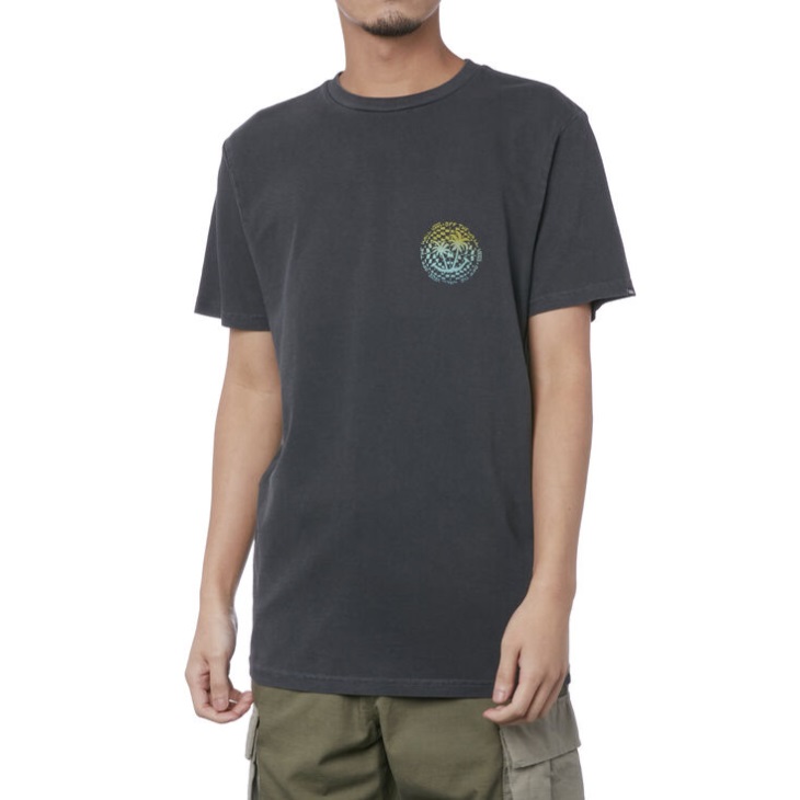 T-shirt Vans Vintage Checker Palmiers Noir