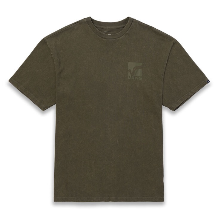 T-shirt Vans Wash Lavage Feuille De Raisin