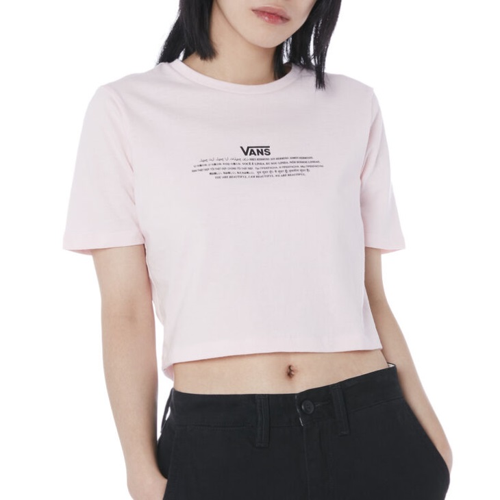 Vans We Are Beautiful T-shirt Cool Rose