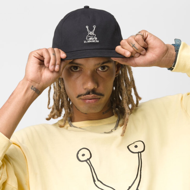 Vans X Daniel Johnston Chapeau Non Structuré Noir