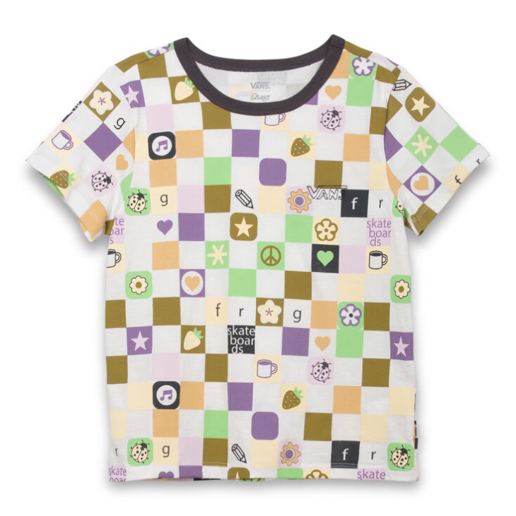 Vans X Grenouille T-shirt Bébé Blanc