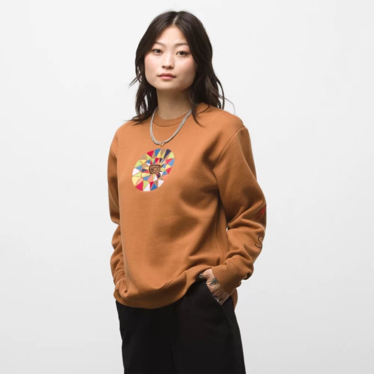 Vans X Hanna Scott Crew Sweatshirt Huile D'argan