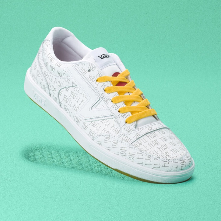Vans X It Lowland Cc True White-spectra Jaune