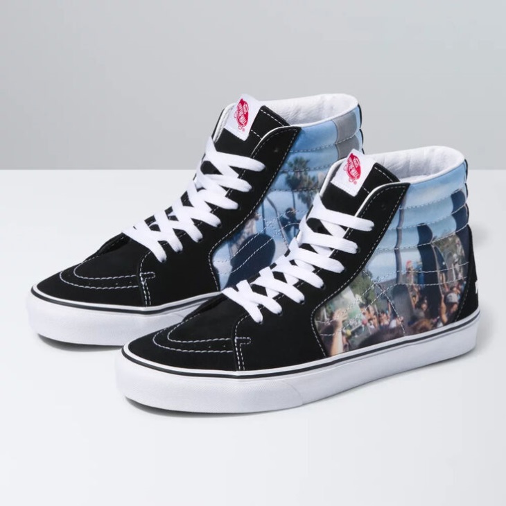 Vans X Moca Sk8-hi Frances Stark-noir