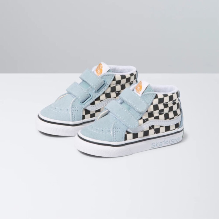 Vans X Skateistan Bambin Sk8-mid Reissue V Damier