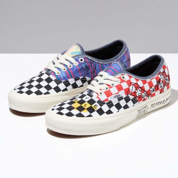 Vans X Stranger Things Authentique Multi-guimauve
