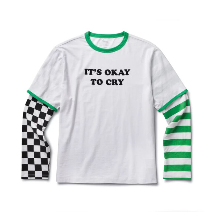 Vans X Tierra Whack Manches Longues Superposées Blanc