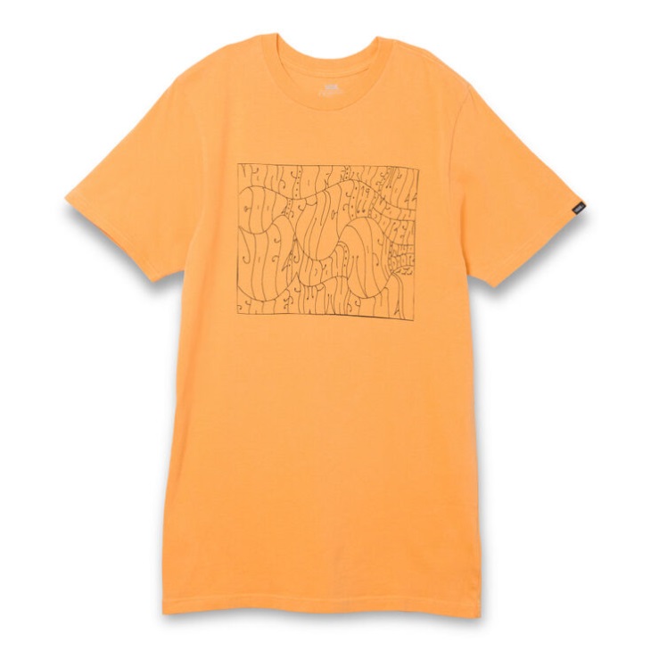 Tee Shirt Vans X Tudors Safran