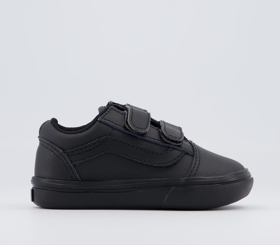 Vans Comfy Cush New Skool V Baskets Pour Tout-petits Noir