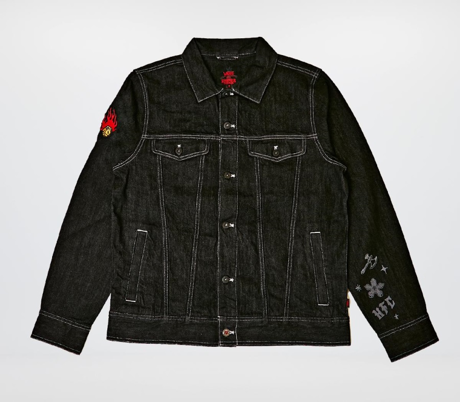 Veste En Jean Vans Hfc Noir