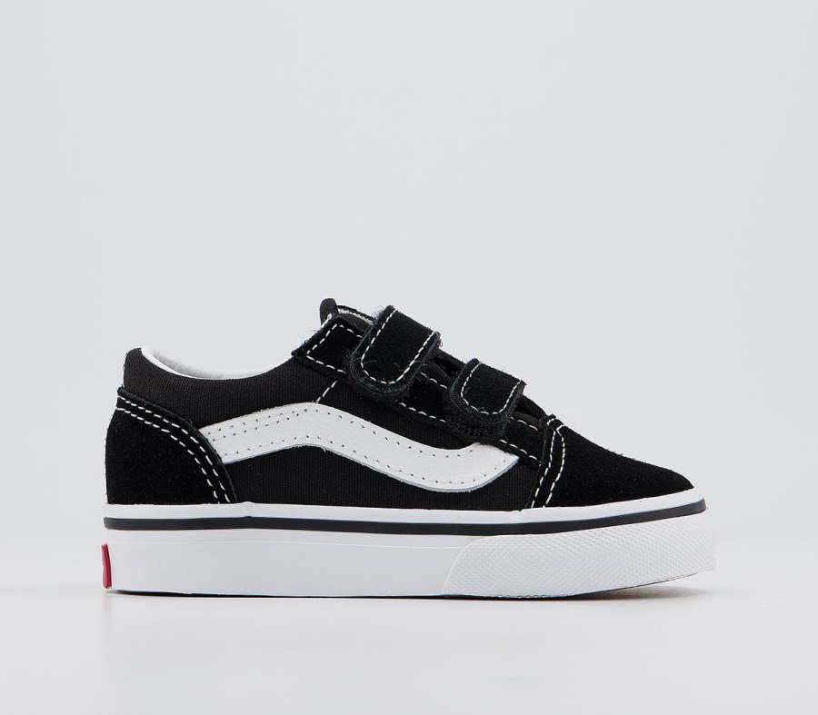 Vans Old Skool Baskets Noir Vrai Blanc