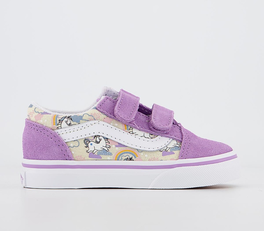 Vans Old Skool Formateurs Lueur Mythique Pure Lilas