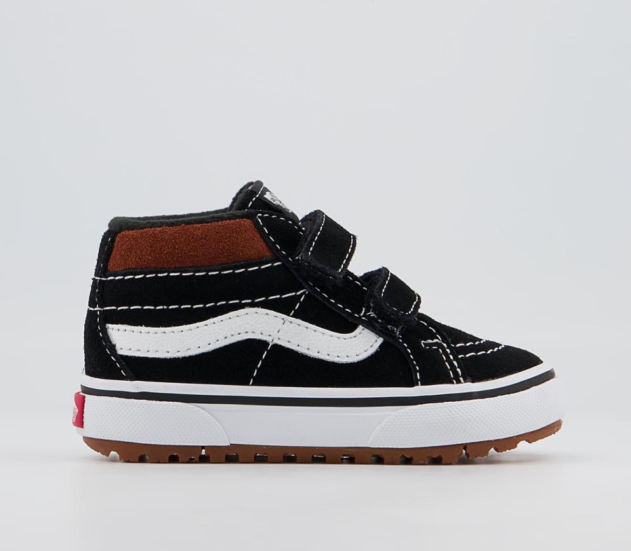 Vans Sk8 Hi Reissue Mte Baskets Pour Tout-petits écaille De Tortue Noire