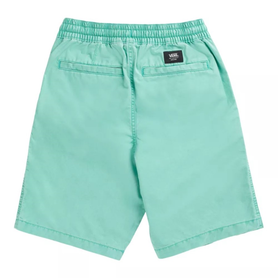 Vans Garçons Range Short Délavé Au Sel Enfants Poches élastiques à La Taille Dress Blues