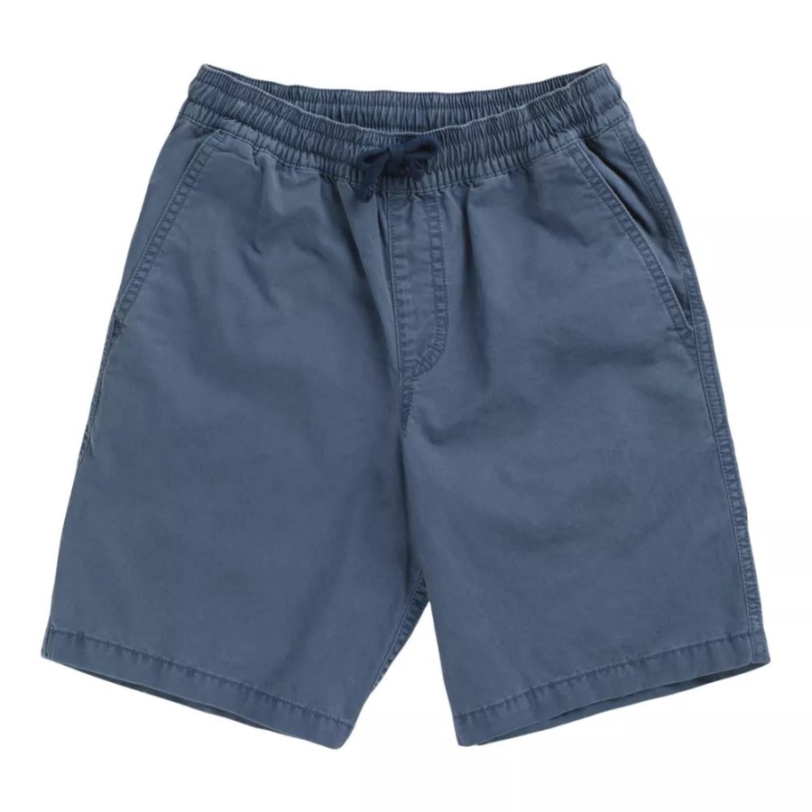 Vans Garçons Range Short Délavé Au Sel Poches élastiques à La Taille Pour Enfants Chute D'eau
