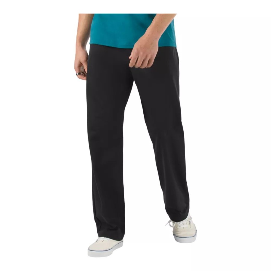 Vans Pantalon Chino Authentique Homme Ample Noir