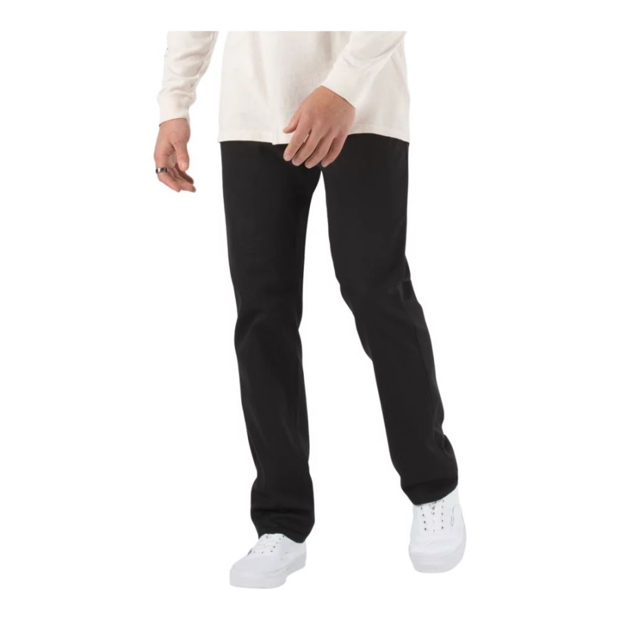 Vans Covina Pantalon Droit Slim 5 Poches Homme Noir